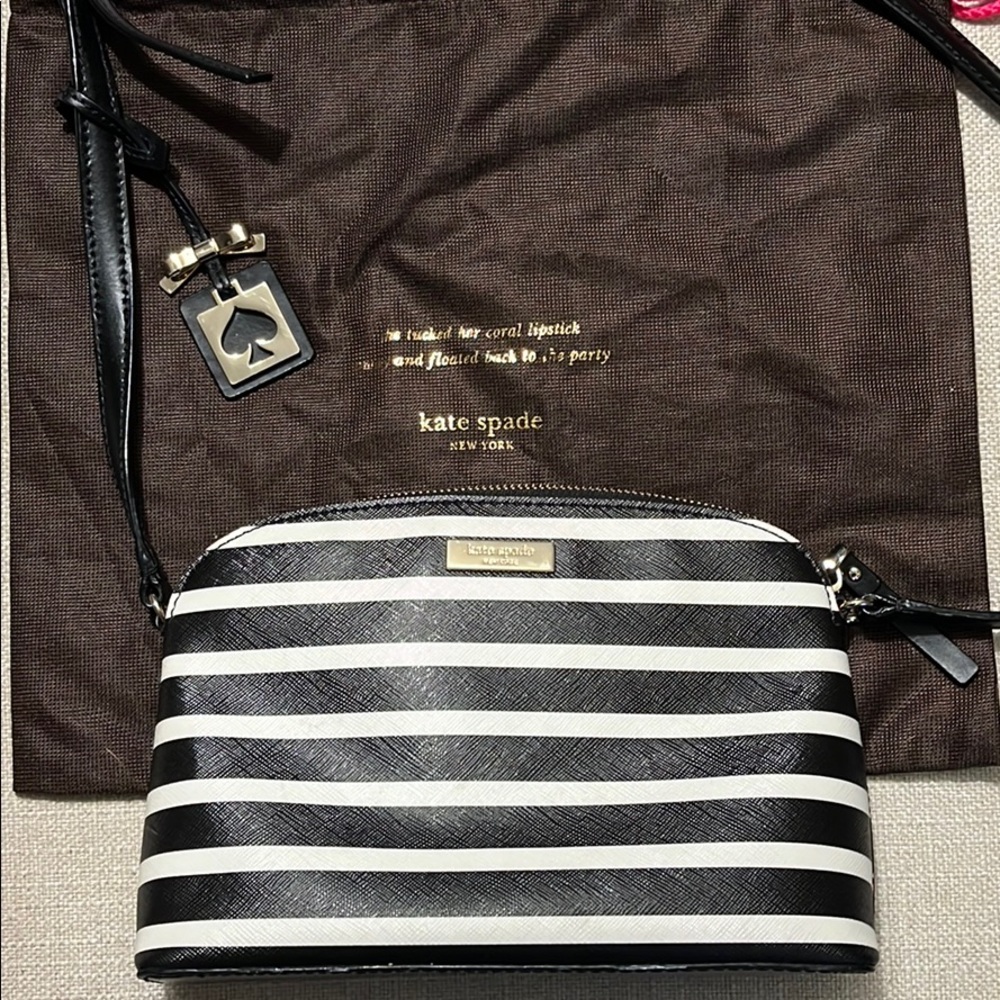 Kate Spade Striped Crossbody Bag